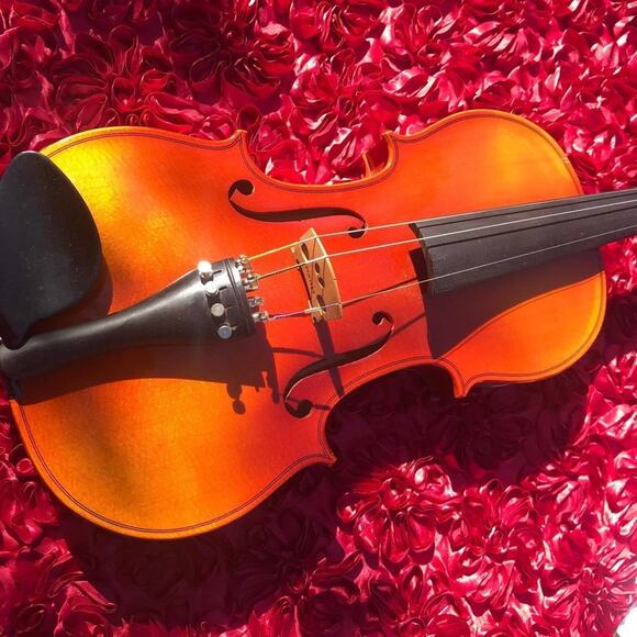 VIOLIN SUZUKI🎄🎁 #220/#202 GLASSER HORSEHAIR BOW with CARRY CASE LIKE NEW - Picture 3 of 12